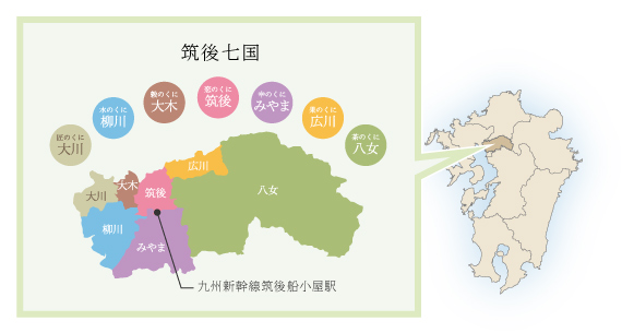 筑後七国